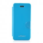 เคสไอโฟน 5/5s Techno Flip Cover สีฟ้า