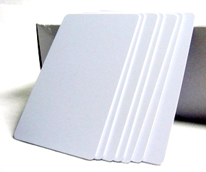 อาร์ตมีเดีย บัตรพลาสติกเปล่าสีขาว พิมพ์บัตรได้
