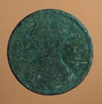 1842 เหรียญกษาปณ์ รัชกาลที่ 5 เนื้อทองแดง ขนาดเส้นผ่าศูนย์กลาง 2.5 ซ.ม.  16