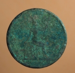 1842 เหรียญกษาปณ์ รัชกาลที่ 5 เนื้อทองแดง ขนาดเส้นผ่าศูนย์กลาง 2.5 ซ.ม.  16