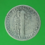 1948 เหรียญกษาปณ์ 1 ไดม์ ปี 1942 สหรัฐอเมริกา   16