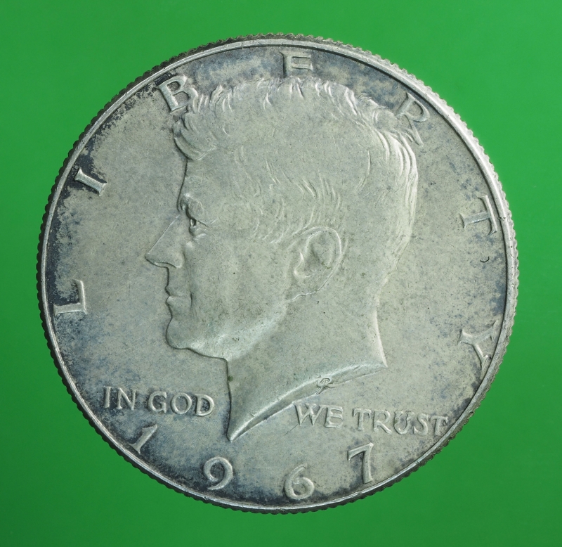 1951 เหรียญฮาฟดอลล่าห์ ปี1967 สหรัฐอเมริกา  16