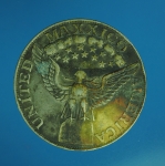 4980 เหรียญเงินประเทศแม็กซิโก ปี ค.ศ. 1884 ขนาดเส้นผ่าศูนย์กลาง 4 เซนติเมตร 16