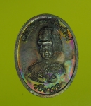 5415 เหรียญหลวงพ่อเปิ่น วัดบางพระ หลังในหลวงรัชกาลที่ 6 เนื้อทองแดง 36