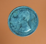 9802 เหรียญในหลวงรััชกาลที่ 5 ราคาหน้าเหรียญ 1 บาท ไม่มี ร.ศ. เนื้อเงิน 5