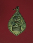 10627 เหรียญพระพุทธชินราช วัดสุวรรณเจดีย์ อยุธยา เนื้อทองแดงกระหลั่ยทอง 50