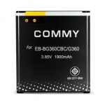Commy แบตเตอรี่ Samsung Galaxy J2/ Core Prime - Black