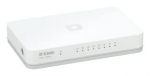 D-Link 8 Port Gigabit Switch 10/100/1000 DGS-1008A (สีขาว)