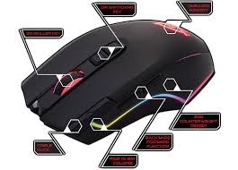 SIGNO E-Sport Macro Gaming Mouse QUATTRO GM-970
