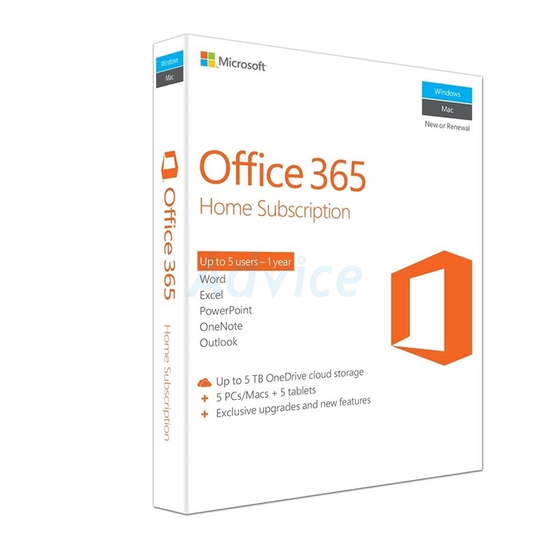 Microsoft Office 365 Home Premium 32,64 bit (6GQ-00757)