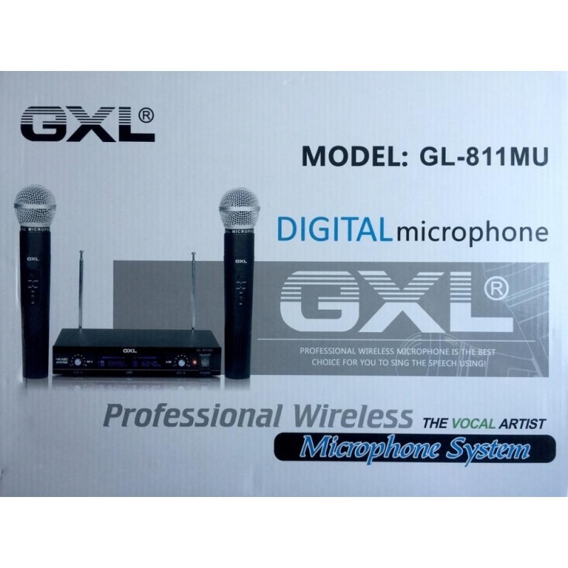 GXL GL-811MU ไมค์ลอยคู่ เกรด A คุณภาพสูง