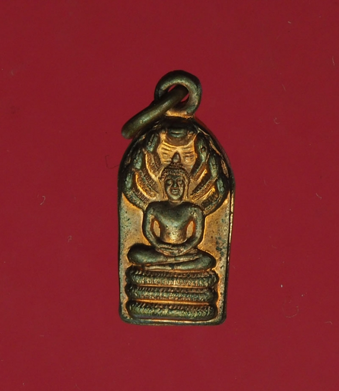 11402 เหรียญนาคปรก  วัดทุ่งศรีวิไล อุบลราชธานี เนื้อทองแดง 93