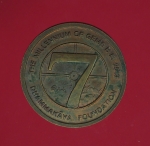 11672 เหรียญพระวัดธรรมกาย ปทุมธานี เนื้อทองแดง 10.3