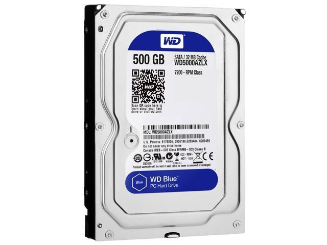PC Western Blue 500GB WD5000AZLX SATA3 7200RPM 32MB