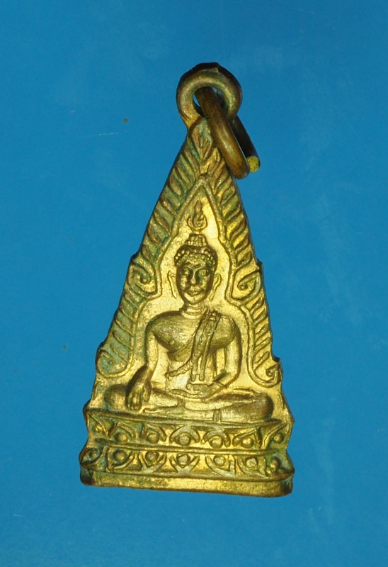 12320 เหรียญพระพุทธชินราช หลวงพ่อสิทธิ วัดช่องลม แพร่ กระหลั่ยทอง 57