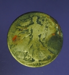 13121 เหรียญฮาฟดอลล่าห์ ประเทศสหรัฐอเมริกา ปี ค.ศ. 1935 เนื้อเงิน 17