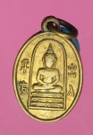 14288 เหรียญพระพุทธข้างอักษรจีน หลังเรียบ วัดอนงค์ กรุงเทพ กระหลั่ยทอง 10.4