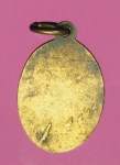 14288 เหรียญพระพุทธข้างอักษรจีน หลังเรียบ วัดอนงค์ กรุงเทพ กระหลั่ยทอง 10.4