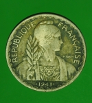 14325 เหรียญกษาปณ์ ราคาหน้าเหรียญ 20 เซนต์ ปี ค.ศ. 1941 เนื้อเงิน 17