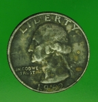 14658 เหรียญกษาปณ์ประเทศอเมริกา ปี ค.ศ. 1962 เนื้อเงิน 17