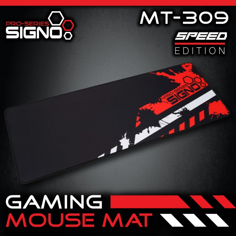 Signo E-Sport MT-309 Gaming Mouse Mat แผ่นรองเมาส์ยาว เนื้อ SPEED