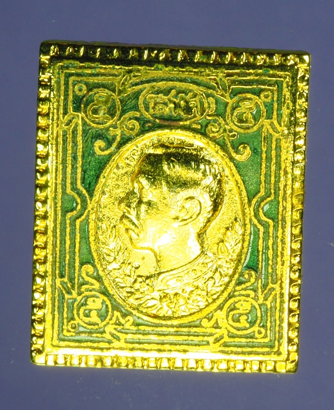 14914 เหรียญลงยาหลวงพ่อคูณ วัดบ้านไร่ นครราชสีมา กระหลั่ยทอง 38.1