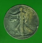 15126 เหรียญกษาปณ์ประเทศสหรัฐอเมริกา ฮาฟดอลล่าห์ ปี ค.ศ. 1929 เนื้อเงิน 17
