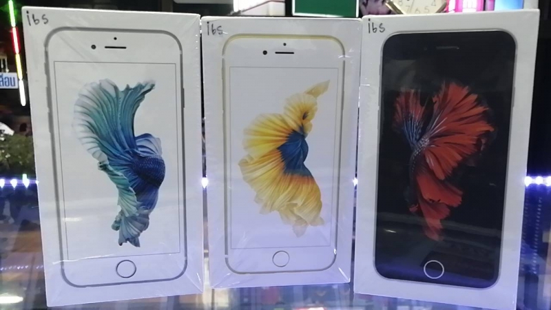 โทรศัพท์มือถือ Apple I-phone 6S  64g เครื่องพร้อมกล่องอุปกรณ์ครบ สีนค้า รับประกัน 3 เดือน / สี ทอง, สีเงิน, สีดำ