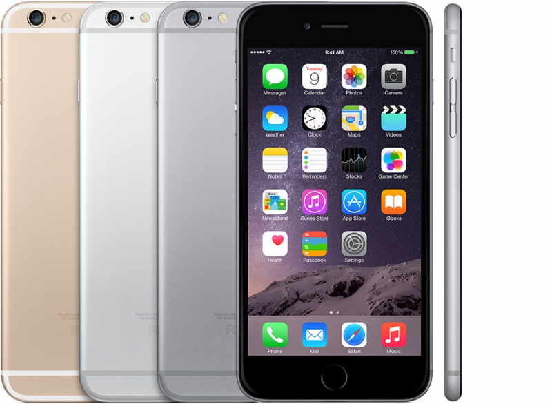 โทรศัพท์มือถือ Apple I-phone 6 Plus  64g เครื่องพร้อมกล่องอุปกรณ์ครบ สีนค้า รับประกัน 3 เดือน / สีทอง,สีเงิน,สีดำ
