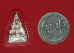 16505 รูปหล่อพระพุทธชินราช ด้านหลังตัวหนังสือ'ชินราช' เลี่ยมพลาสติก เนื้อเงิน 54