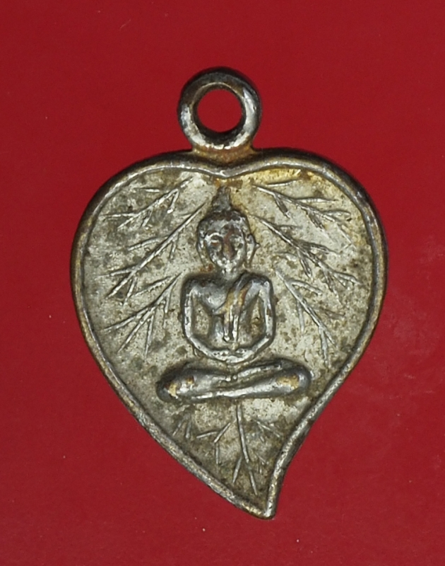 16983 เหรียญพระพุทธโสธร ใบโพธิ์เล็ก ฉะเชิงเทรา ชุบนิเกิล 25