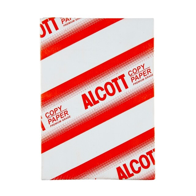 ALCOTT กระดาษถ่ายเอกสาร B4 70แกรม RED (500แผ่น/รีม) แอลคอท