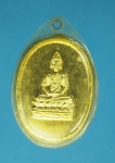 17912 เหรียญพระพุทธรูปจีน ไม่ทราบที่ เลี่ยมพลาสติก 3