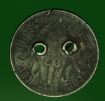 18248 เหรียญกษาปณ์ในหลวงรัชกาลที่ 6 ราคาหน้าเหรียญ สองสลึง ปี 2458 เนื้อเงิน 17
