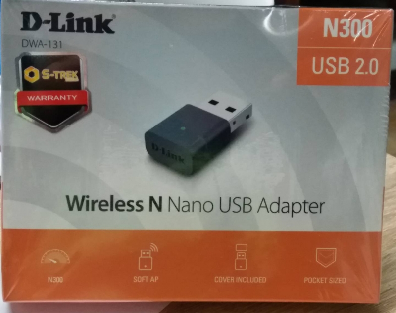 D-LINK Wireless USB Adapter (DWA-131) N300 ตัวรับสัญญาณWi-Fi Wireless USB Adapter