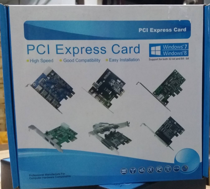PCI Express Card USB 3.0 4 Port Card PCI Express Pcie SuperSpeed USB 3.0
