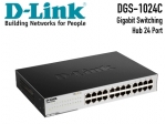 D-link Gigabit Switching Hub (DGS-1024C) 24 Port 10 / 100 / 1000 Mbps Unmanaged 