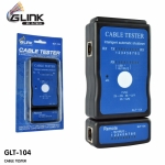 อุปกรณ์ทดสอบสัญญาณสาย Cable Tester GLINK (GLT-104) ใช้สำหรับทดสอบการเชื่อมต่อของ