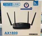 TOTOLINK (X5000R) Router Wireless AX1800 Dual Band Gigabit WI-FI 6 4 LAN Gigabit