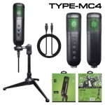 EGA TYPE MC4 Microphone Condenser 48kHz 16bit ไมค์โครสำหรับ Streamer ไลฟ์สด อัดเ