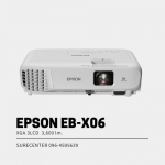 Epson EB-X06 XGA 3LCD Projector (3,600 lumens)