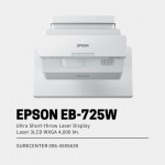 Epson EB-725W 3LCD WXGA (4,000 lumens) Ultra Short-throw Laser Display