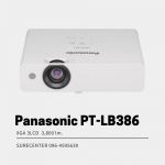 Panasonic PT-LB386 XGA LCD Projector Lan + 2HDMI (3,800 lumens)