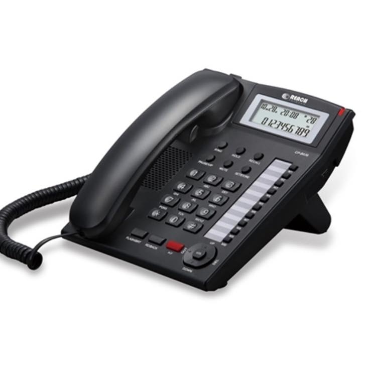โทรศัพท์บ้าน สำนักงาน  สีดำ รีช CP-B036